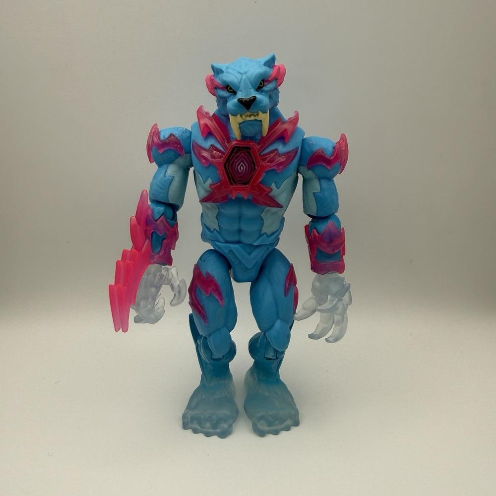 MrBeast Mr Beast Lab Panther Action Figure Collector Toy Mutant Blue Pink 6.5"